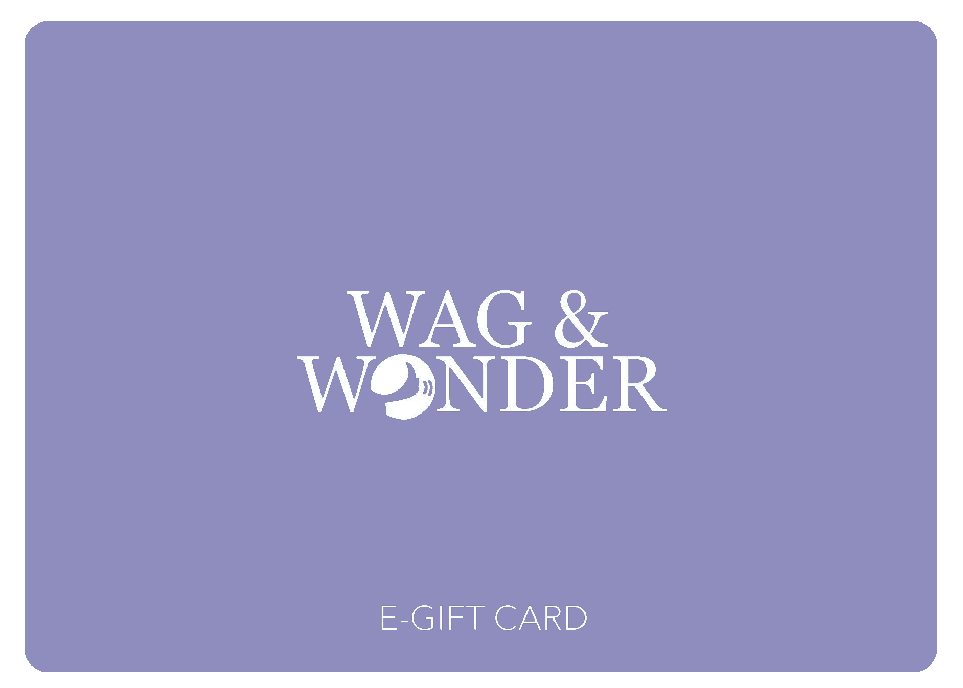 Wag dog 2025 walking gift card