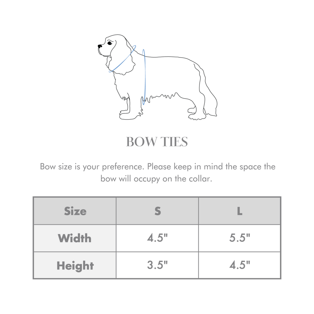 Arctic Sky Classic Dog Bow Tie