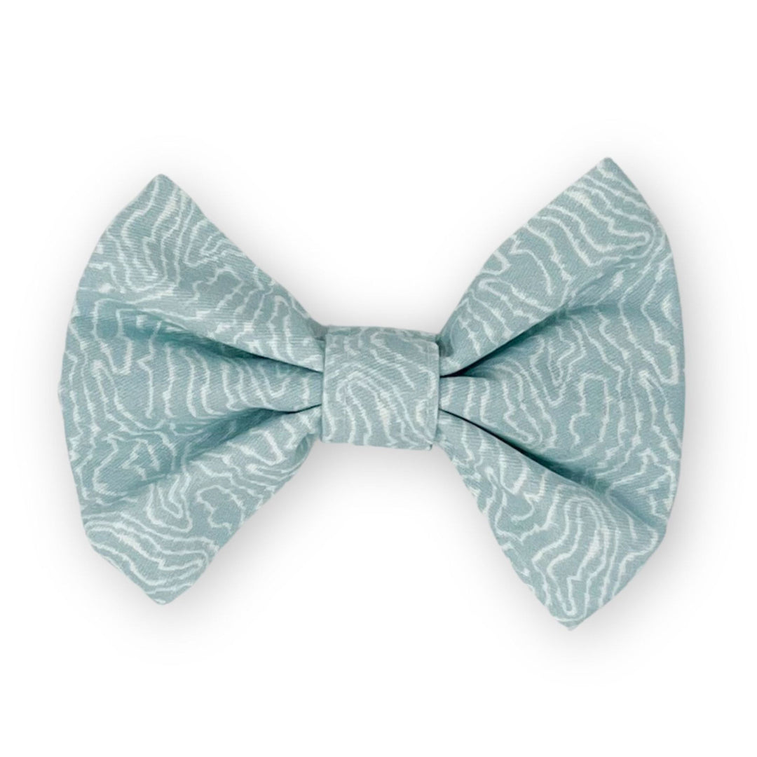 Endless Path Classic Dog Collar + Bow Tie