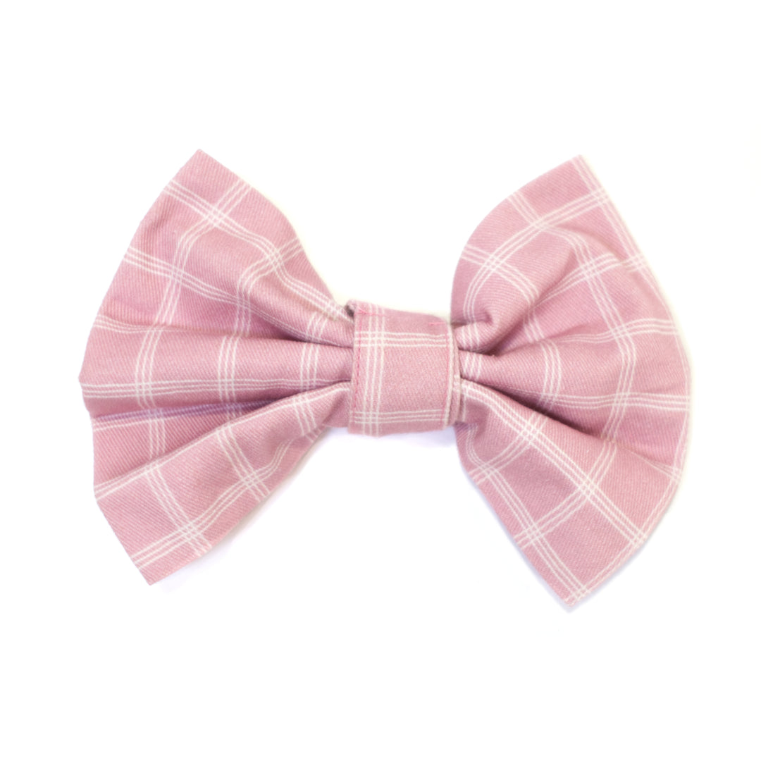 Rose Blossom Reversible Dog Harness + Bow Tie