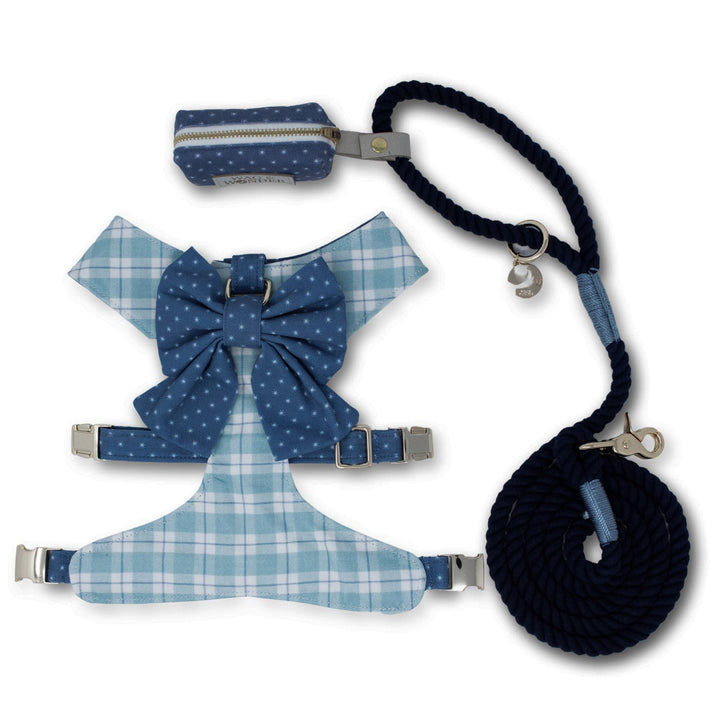 Seaside Plaid Walk Set